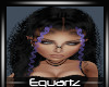 Kioni Black/Purple Hair