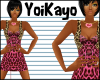 YK| Cheetah Dress Pink