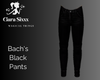 Bach's Black Pants