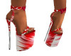 Red/White Heels