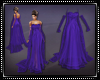 Evening Gown w/Lace Purp