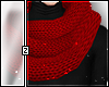 ~ Infinity Scarf Red