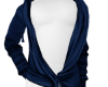 Blue Open Hoody