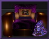 Req Brown/Purple Chair