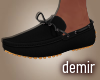 [D] Summer black loafer