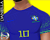 D| Shirt Blue Brasil