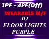 DJ LIGHTS, PURPLE, M/F