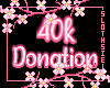 Donation Sticker