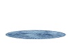 Christmas Blue Rug