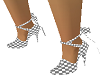 heels gray gingham