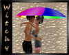 @Beach Umbrella Kiss