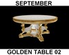 (S) Golden White Table