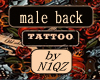 NZ Back Tattoo Male