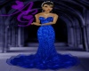 (AG) Blue Passions Gown