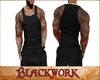 LA torso tatt blk tank