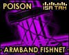 ! POISON Armband Fishnet