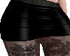 A~ Black Satin Stocking