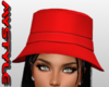 Hat Red Black