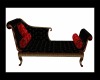 Black Office Chaise