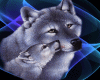 sticker WOLF