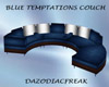 Blue Temptation Couch