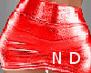 N~D Red Holiday Skirt