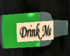 Green Drink Me Bottle