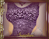 [S] Dolce Purple Dress