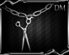 [DM] Scissors Necklace