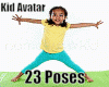 Kids Avatar 23 poses
