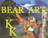 (KK)BEAR ART FRAMED