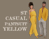ST CASUAL PANTSUIT YELLO