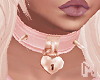 BRODY Heart Collar Pink