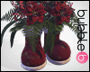 Booted Christmas floral