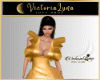 Sexy Gold Gown