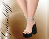 Cross Black Heels