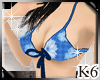 [K6]Bikini*Blue check*