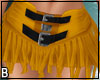 Gold Fringe Skirt