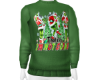 GREEN GRINCH SWEATER