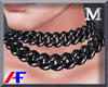 AF. Blk Chain Necklace M