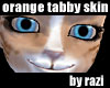 Orange Tabby Skin