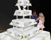 wedding cake +action