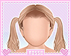 Hair Pigtails 011 Blond1