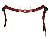 Red&Black Candle Drape