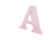 Baby Pink Letter A