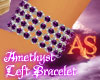 [AS] Amethyst Bracelet L
