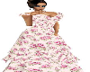 (SA) Rose formal Dress