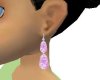 (CS) Pink earrings