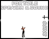S|Portable Speaker/Sound
