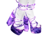 Purp LV heels